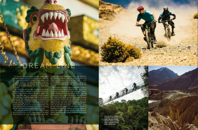 Feature "An Uncertain Road" in BIKE Mag - March 2017