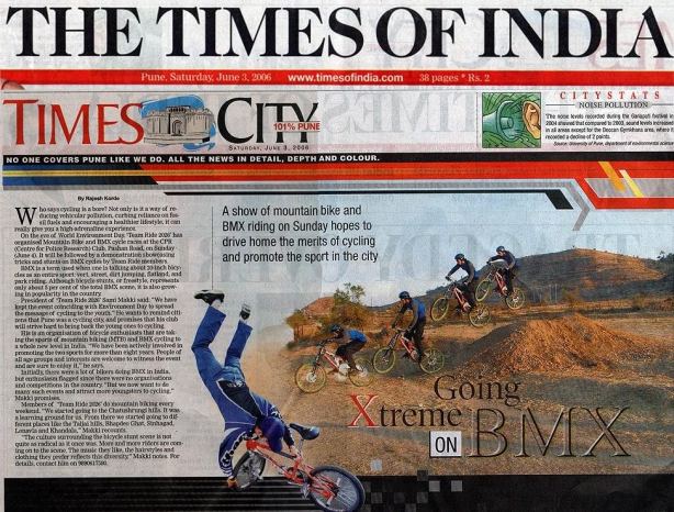BMXTB 2006 (Times Of India)