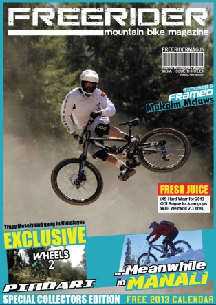 Freerider MTB Mag (India)_COVER_Issue 13_Jan 2013