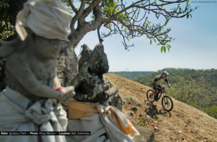Rider: Ignatius Chen \\ Location: Bali, Indonesia.