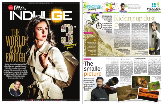 The New Indian Express - Indulge - 24th November 2017